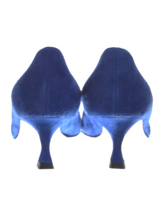 Manolo Blahnik Suede Pumps
