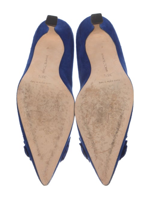 Manolo Blahnik Suede Pumps