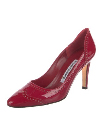 Manolo Blahnik Patent Leather Pumps