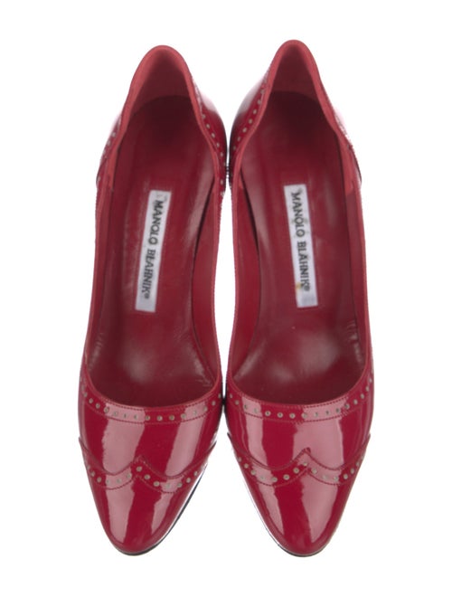 Manolo Blahnik Patent Leather Pumps