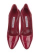 Manolo Blahnik Patent Leather Pumps
