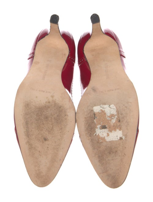 Manolo Blahnik Patent Leather Pumps