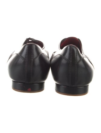 Manolo Blahnik Leather Oxfords