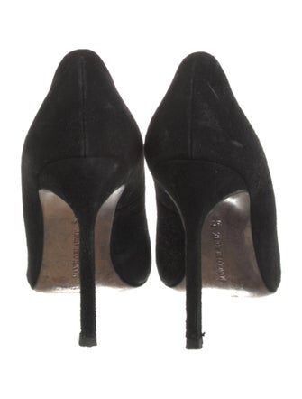 Manolo Blahnik Suede Pumps