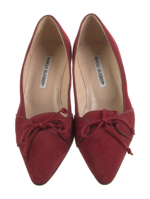 Manolo Blahnik Suede Pumps