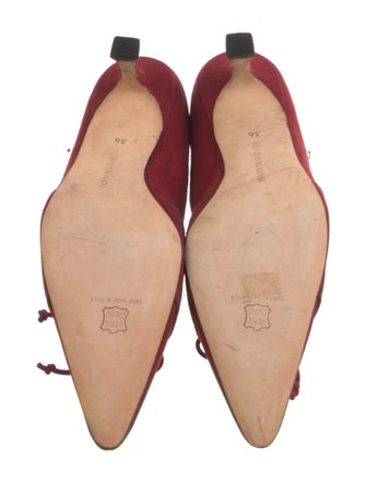 Manolo Blahnik Suede Pumps