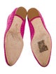 Manolo Blahnik Suede Flats