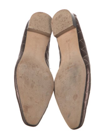 Manolo Blahnik Leather Flats