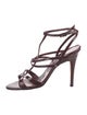 Manolo Blahnik Patent Leather Sandals