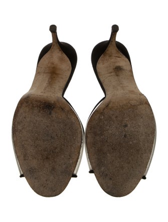 Manolo Blahnik PVC Slides