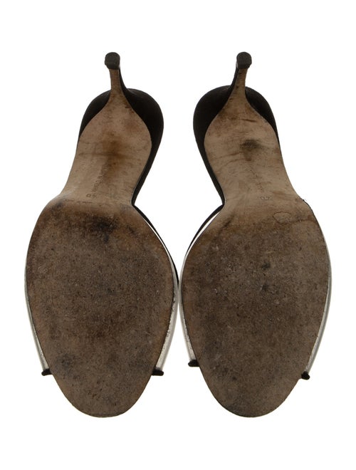 Manolo Blahnik PVC Slides