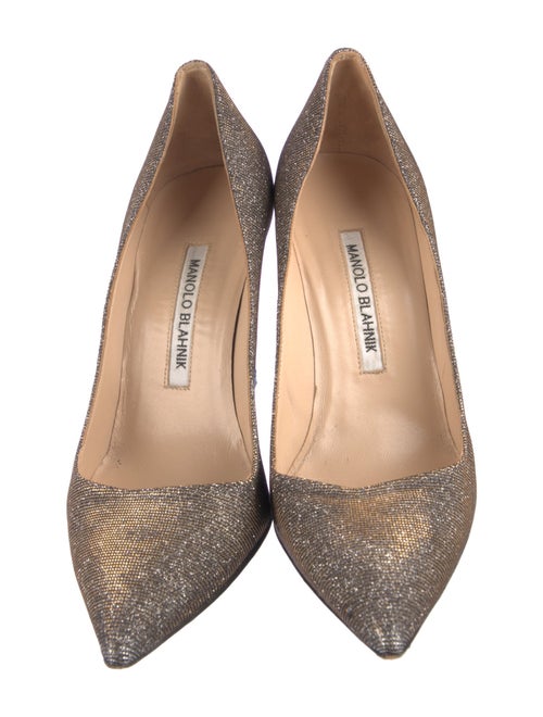 Manolo Blahnik Printed Pumps