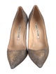 Manolo Blahnik Printed Pumps