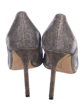 Manolo Blahnik Printed Pumps