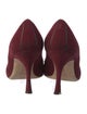 Manolo Blahnik Suede Pumps