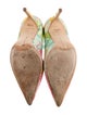 Manolo Blahnik Canvas Floral Print Pumps