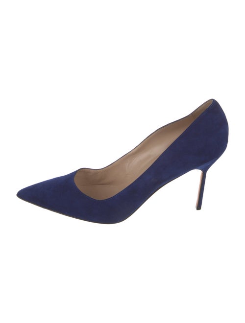 Manolo Blahnik Suede Pumps