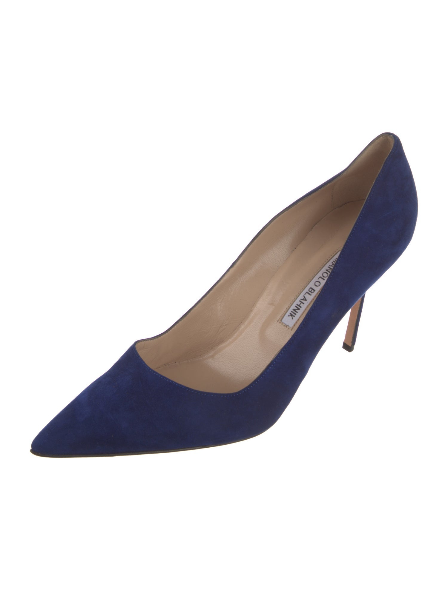 Manolo Blahnik Suede Pumps