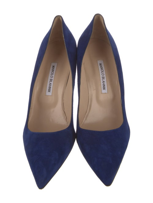 Manolo Blahnik Suede Pumps