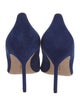 Manolo Blahnik Suede Pumps