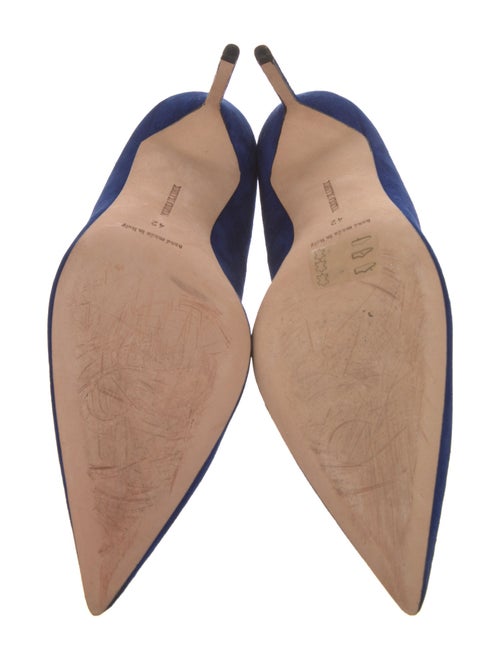 Manolo Blahnik Suede Pumps