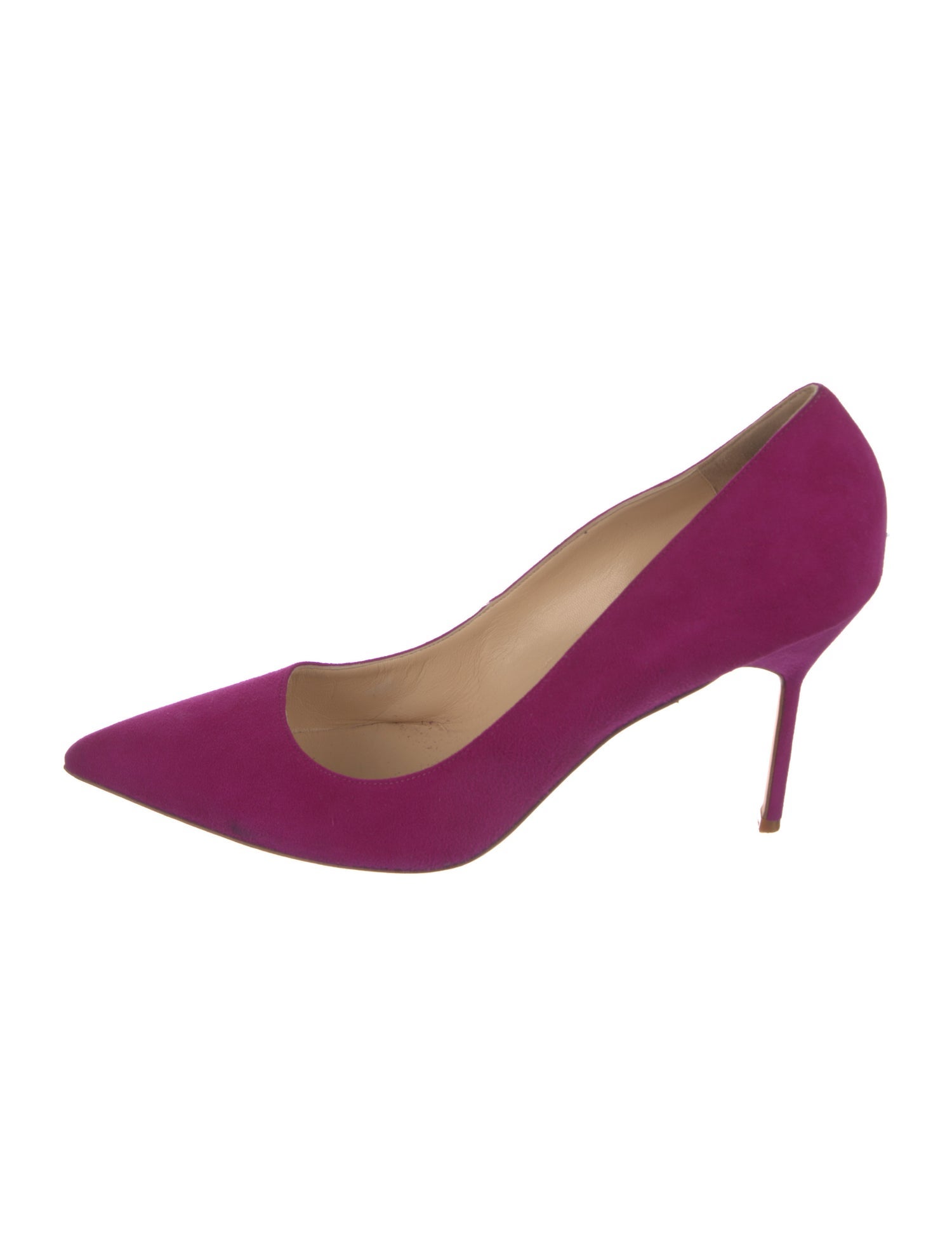 Manolo Blahnik Suede Pumps
