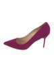 Manolo Blahnik Suede Pumps
