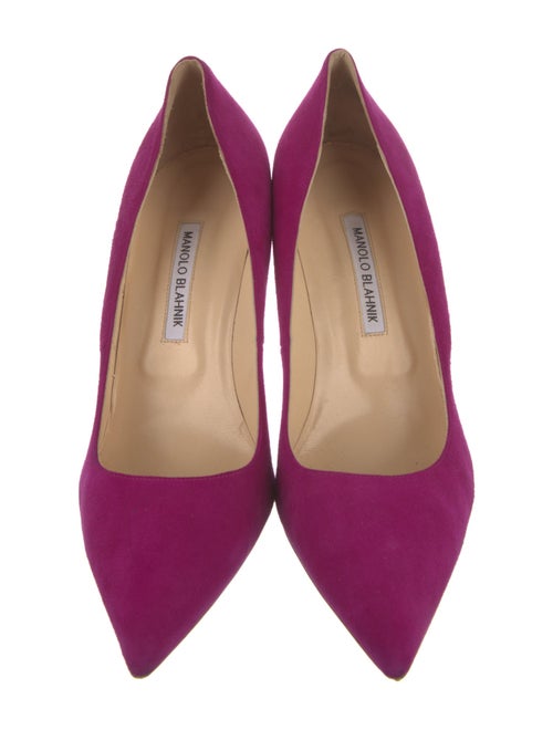 Manolo Blahnik Suede Pumps