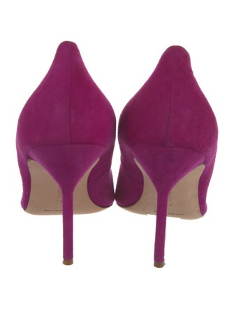 Manolo Blahnik Suede Pumps