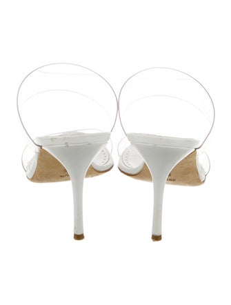 Manolo Blahnik PVC Slides