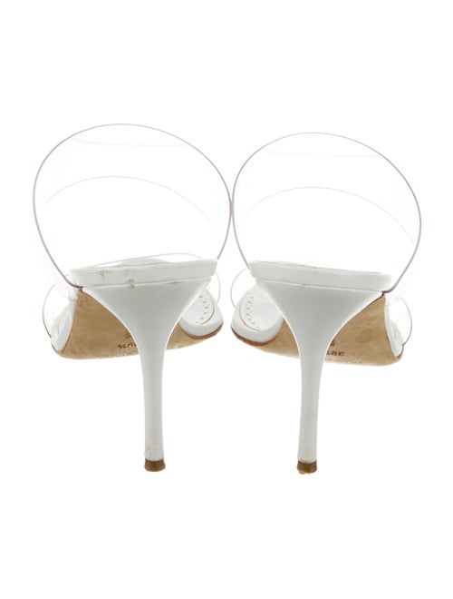 Manolo Blahnik PVC Slides