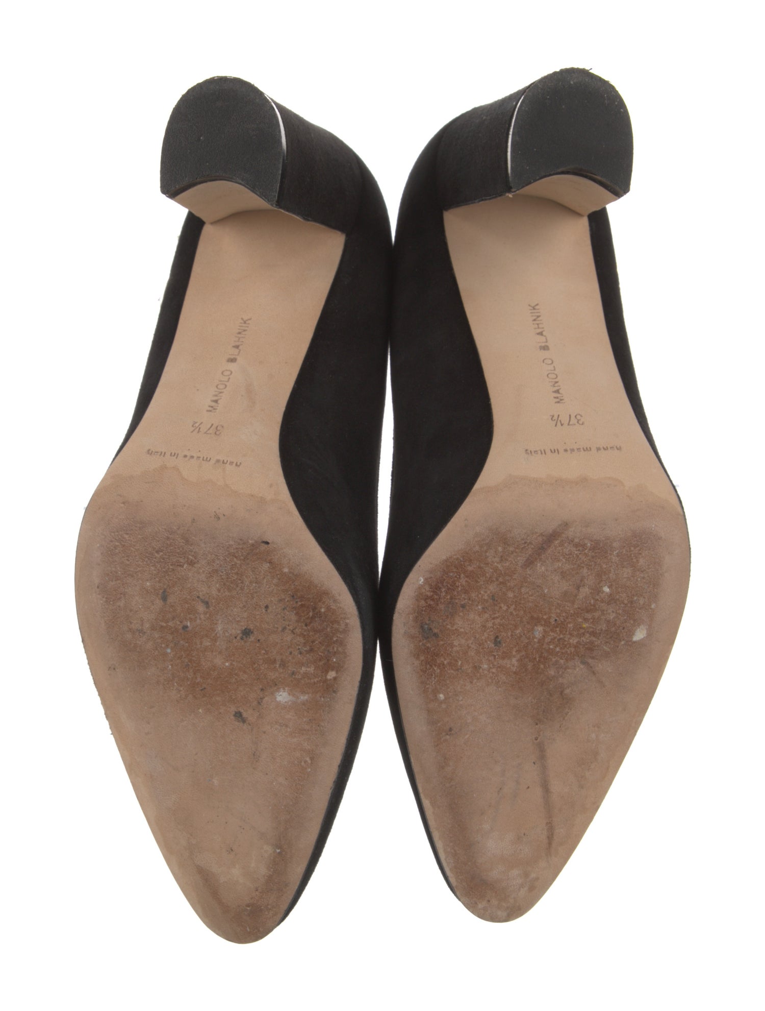 Manolo Blahnik Suede Pumps