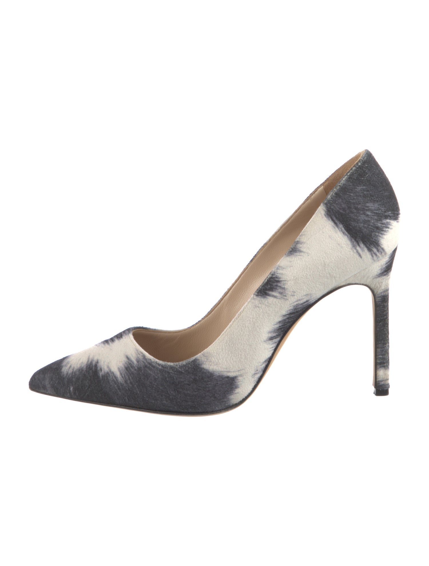 Manolo Blahnik Printed Pumps