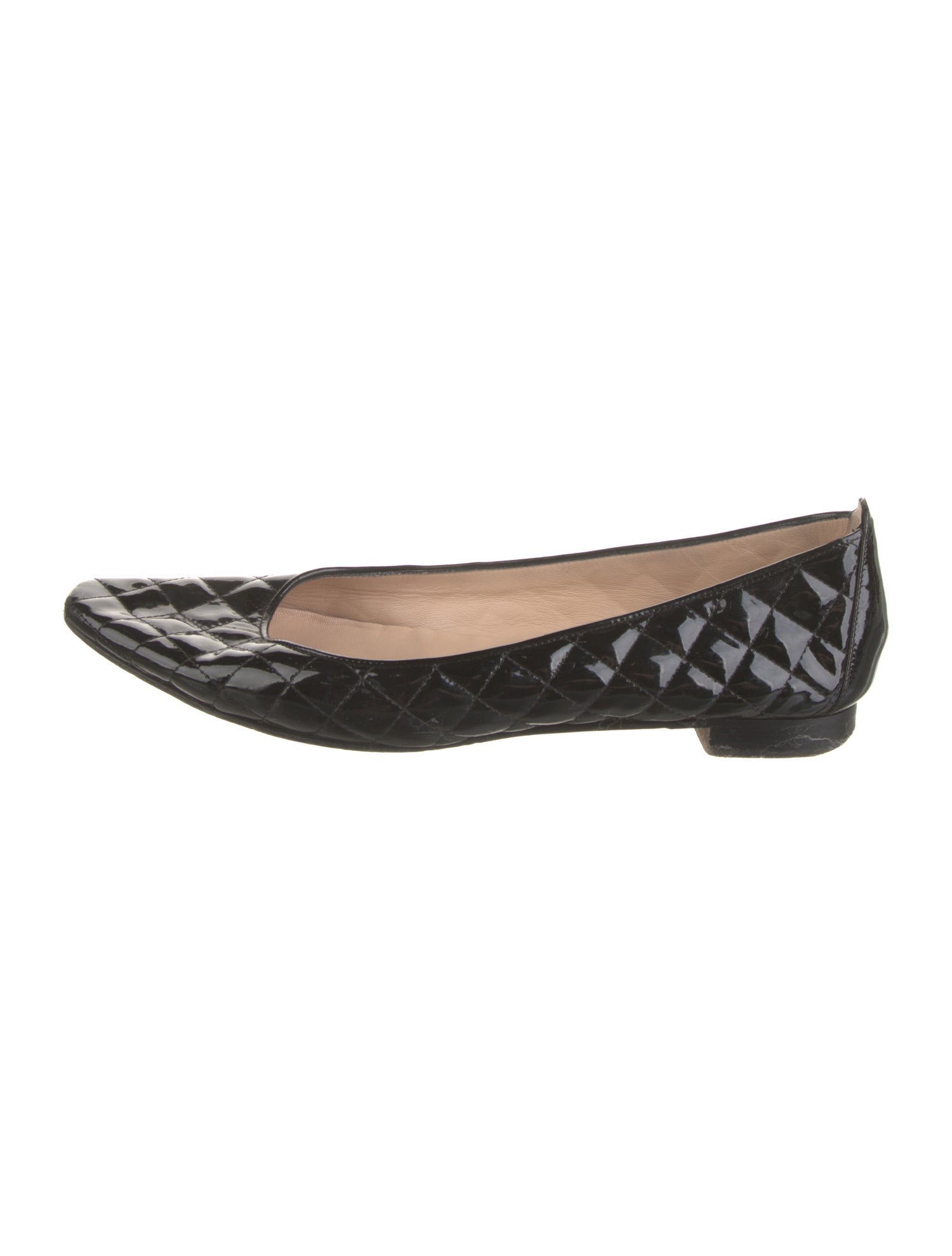 Manolo Blahnik Patent Leather Ballet Flats