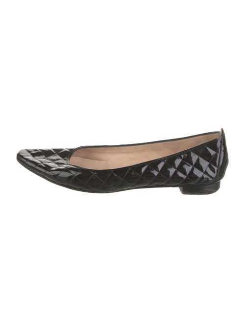 Manolo Blahnik Patent Leather Ballet Flats