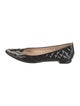 Manolo Blahnik Patent Leather Ballet Flats