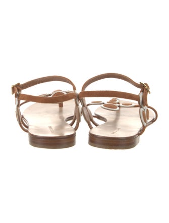 Manolo Blahnik Suede Gladiator Sandals