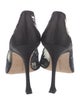 Manolo Blahnik Mesh Lace Pattern Pumps