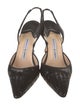 Manolo Blahnik Sequins Sequin Embellishments Slingback Pumps