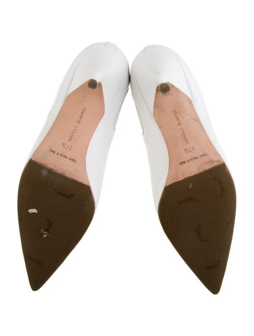 Manolo Blahnik Leather Chelsea Boots