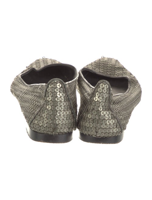 Manolo Blahnik Sequins Ballet Flats