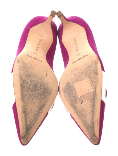 Manolo Blahnik Suede Pumps