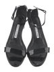 Manolo Blahnik Patent Leather Sandals