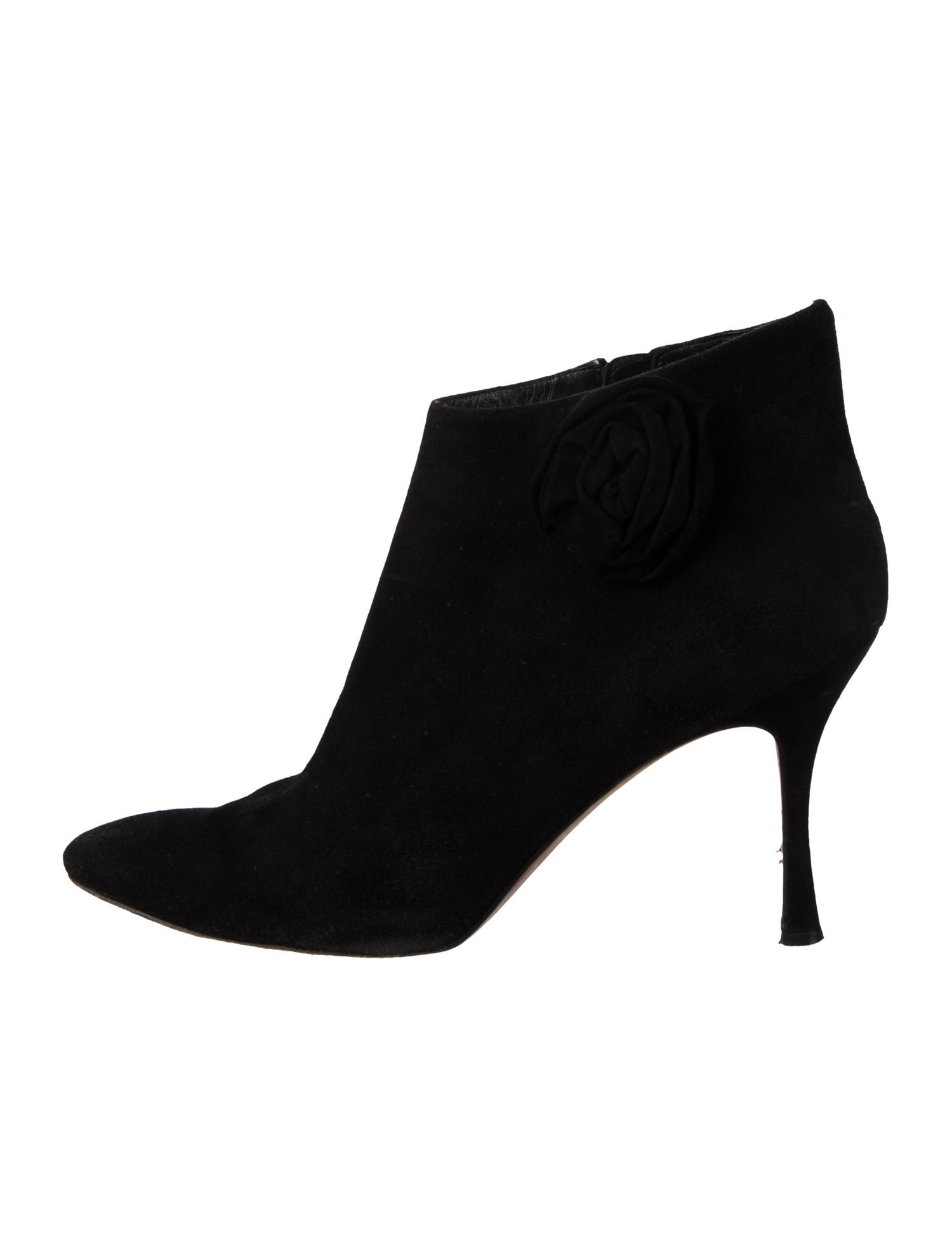 Manolo Blahnik Suede Boots