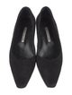 Manolo Blahnik Suede Flats