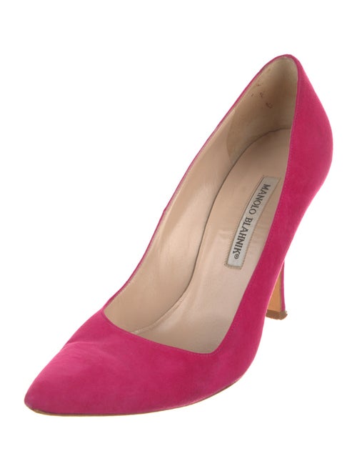 Manolo Blahnik Suede Pumps