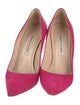 Manolo Blahnik Suede Pumps