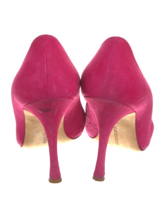 Manolo Blahnik Suede Pumps