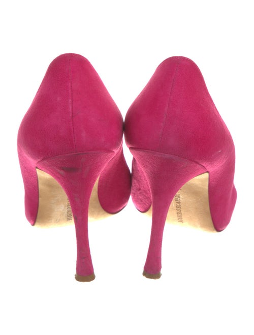 Manolo Blahnik Suede Pumps