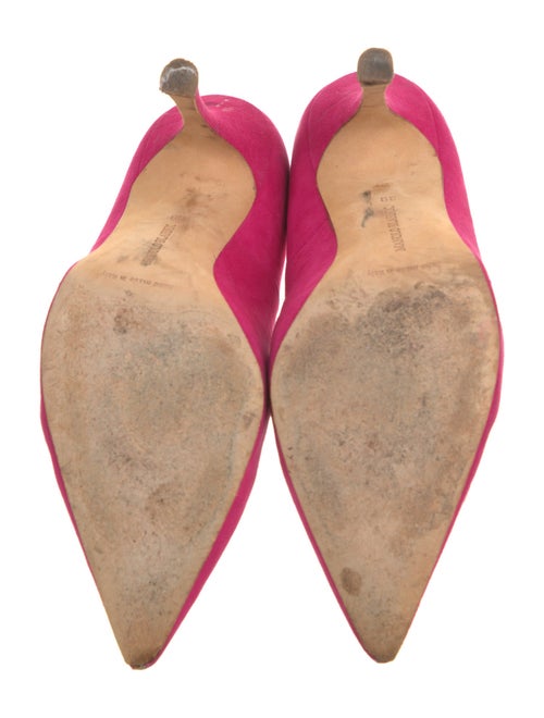 Manolo Blahnik Suede Pumps